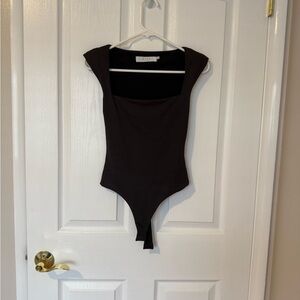 Astr Classic Black Bodysuit